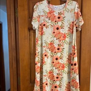 LuLaRoe Multicolor Floral Dress